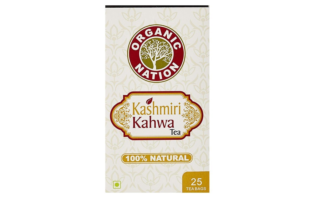 Organic Nation Kashmiri Kahwa Tea    Box  25 pcs